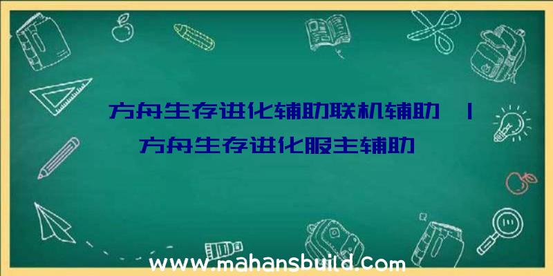 「方舟生存进化辅助联机辅助」|方舟生存进化服主辅助